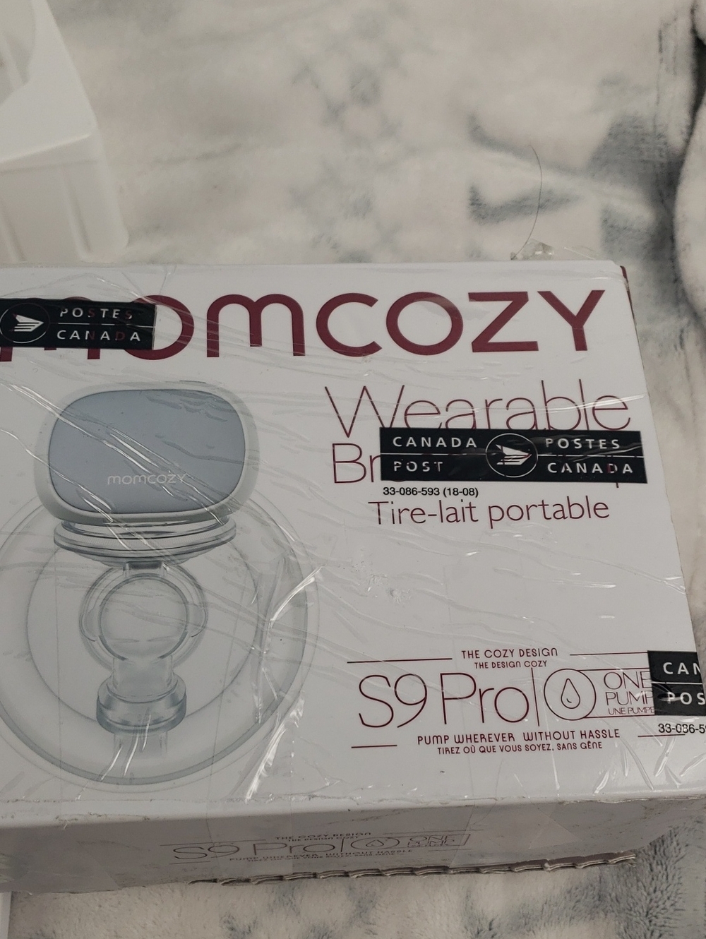 S9 Pro Wearable Breast Pump - White Openbox